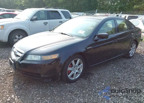 2004 Acura Tl из США, поврежденный, VIN 19UUA66214A040115